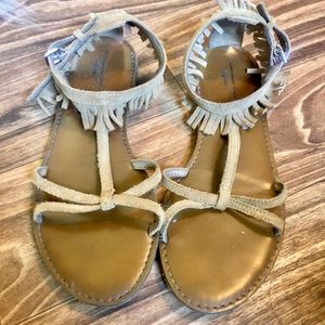 American Eagle Fringe Sandles